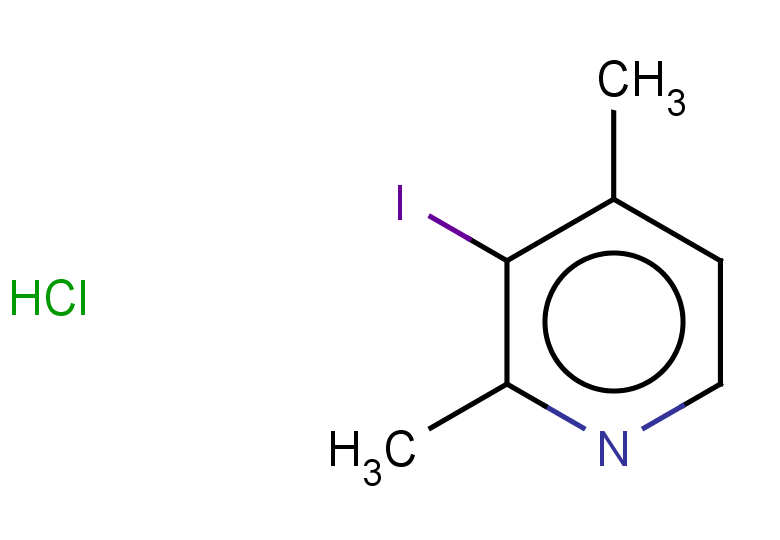 3-iodo-2,4-dimethylpyridine hydrochloride