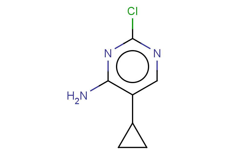 2-chloro-5-cyclopropylpyrimidin-4-amine