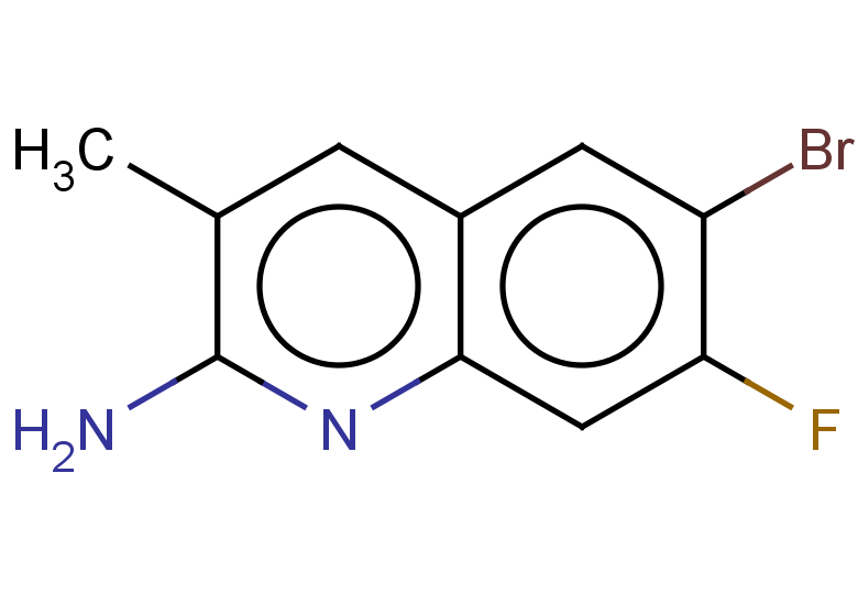 6-bromo-7-fluoro-3-methylquinolin-2-amine