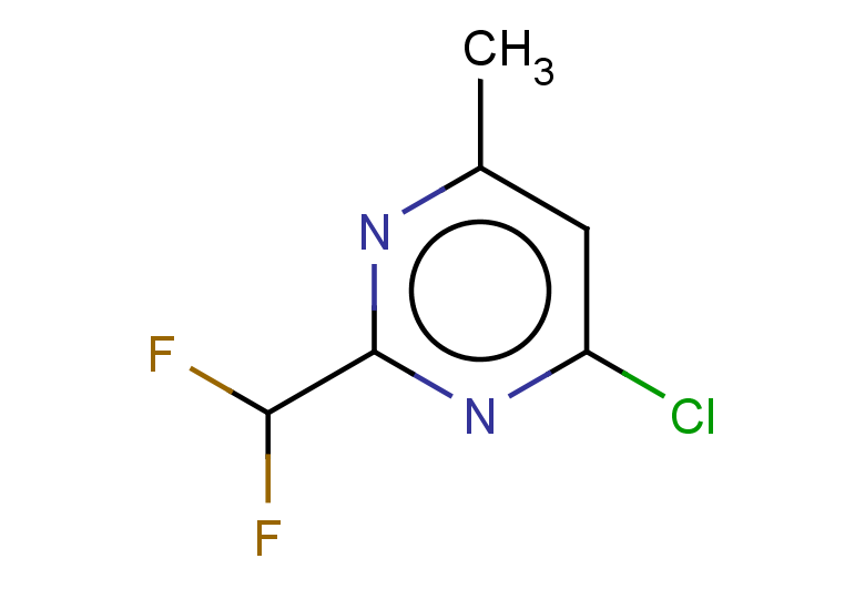 4-chloro-2-(difluoromethyl)-6-methylpyrimidine
