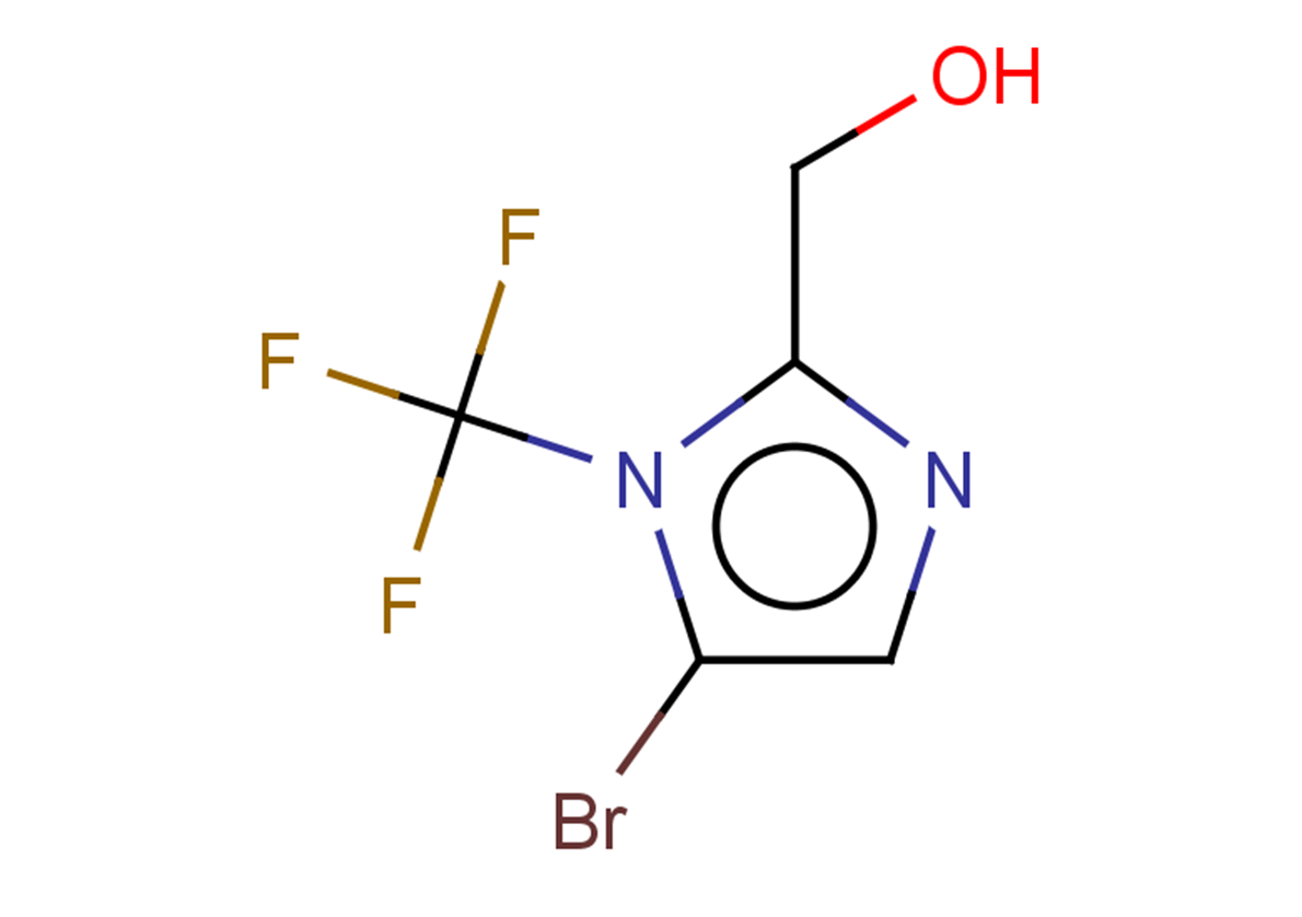 [5-bromo-1-(trifluoromethyl)-1H-imidazol-2-yl]methanol