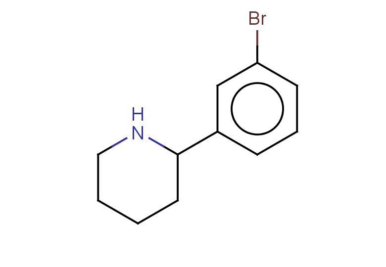 2-(3-bromophenyl)piperidine