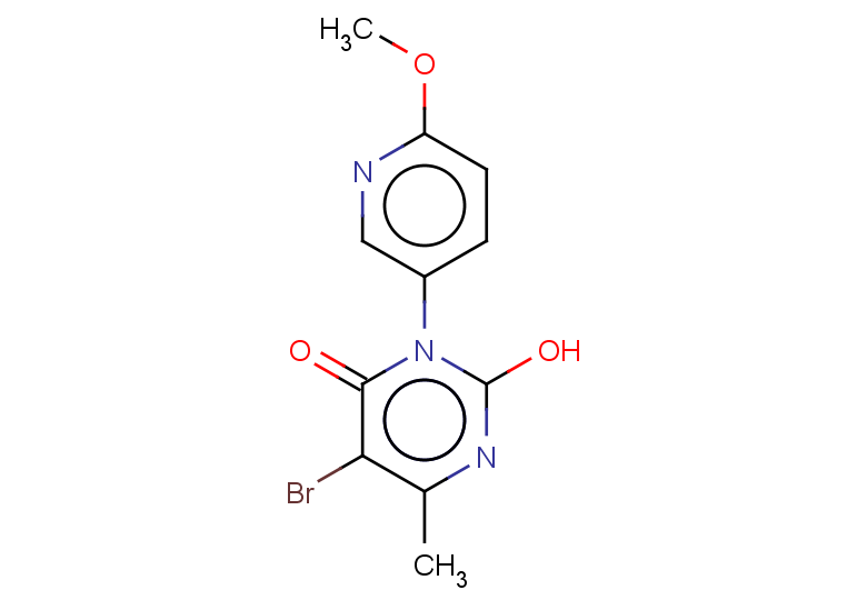5-bromo-2-hydroxy-3-(6-methoxypyridin-3-yl)-6-methyl-3,4-dihydropyrimidin-4-one