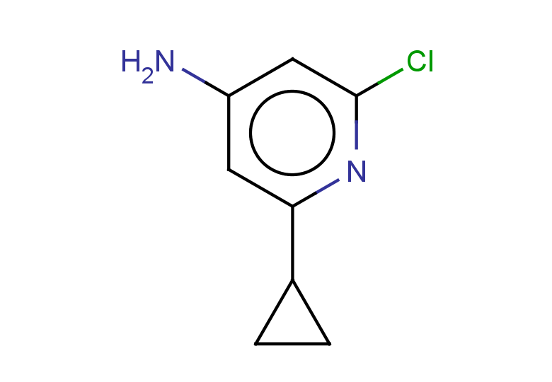 2-chloro-6-cyclopropylpyridin-4-amine