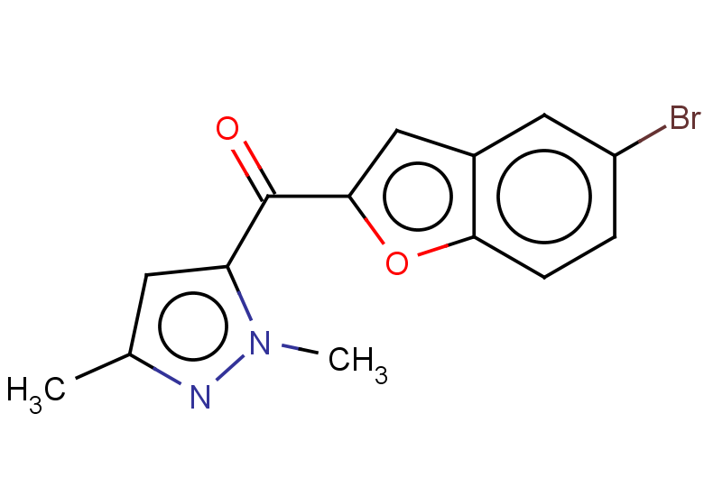 5-(5-bromo-1-benzofuran-2-carbonyl)-1,3-dimethyl-1H-pyrazole