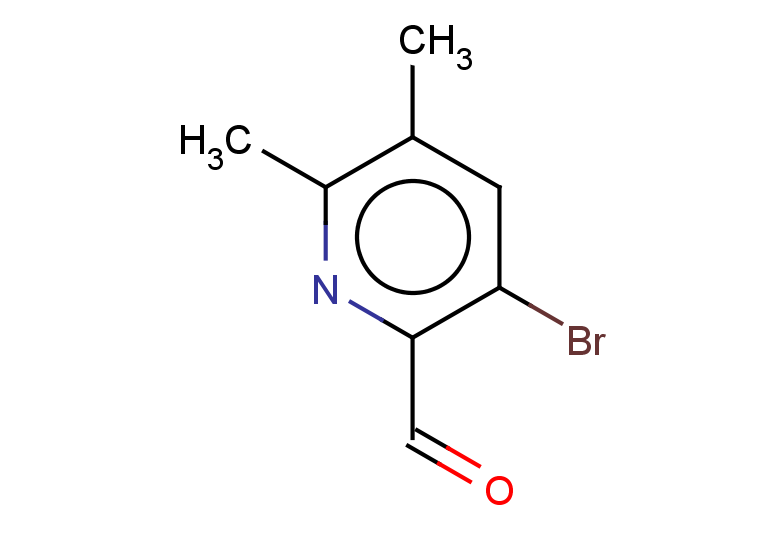 3-bromo-5,6-dimethylpyridine-2-carbaldehyde