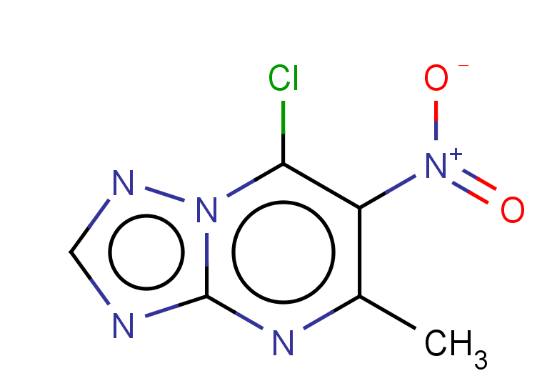 7-chloro-5-methyl-6-nitro-[1,2,4]triazolo[1,5-a]pyrimidine
