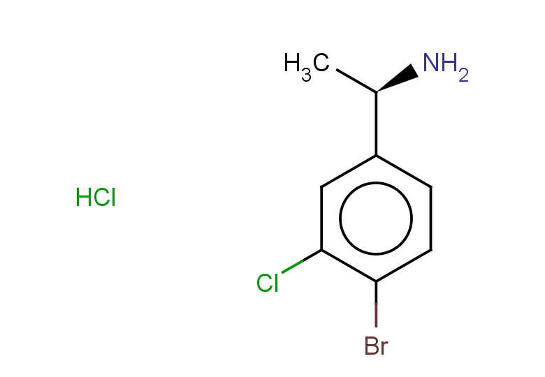 (1R)-1-(4-bromo-3-chlorophenyl)ethan-1-amine hydrochloride