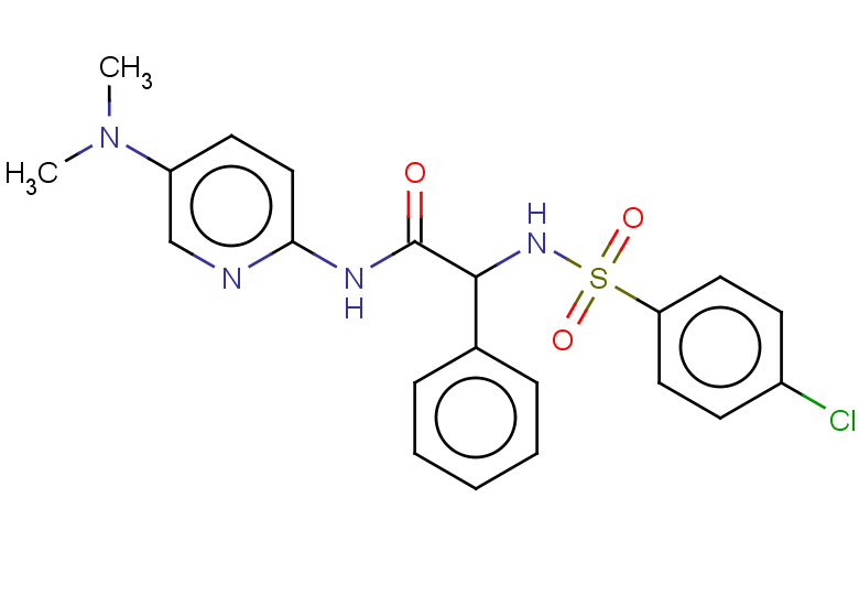 2-(4-chlorobenzenesulfonamido)-N-[5-(dimethylamino)pyridin-2-yl]-2-phenylacetamide