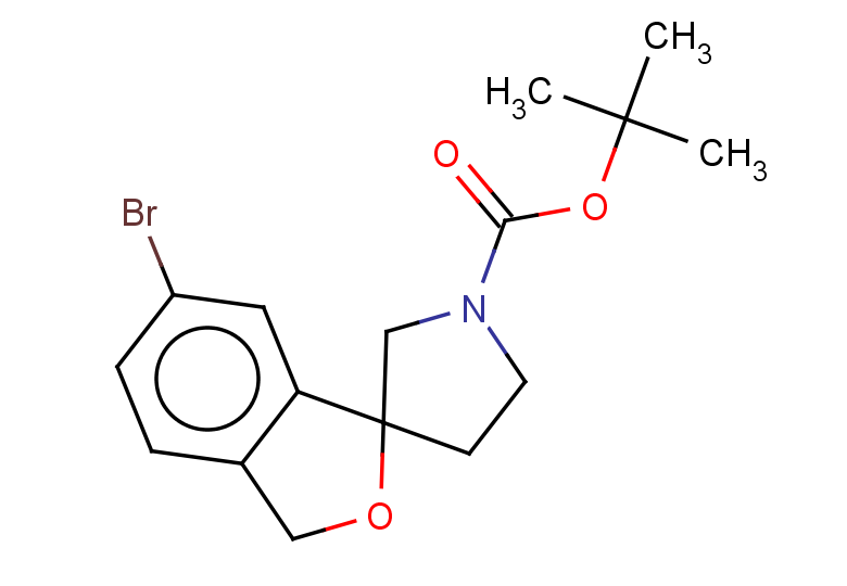 tert-butyl 6-bromo-3H-spiro[2-benzofuran-1,3'-pyrrolidine]-1'-carboxylate