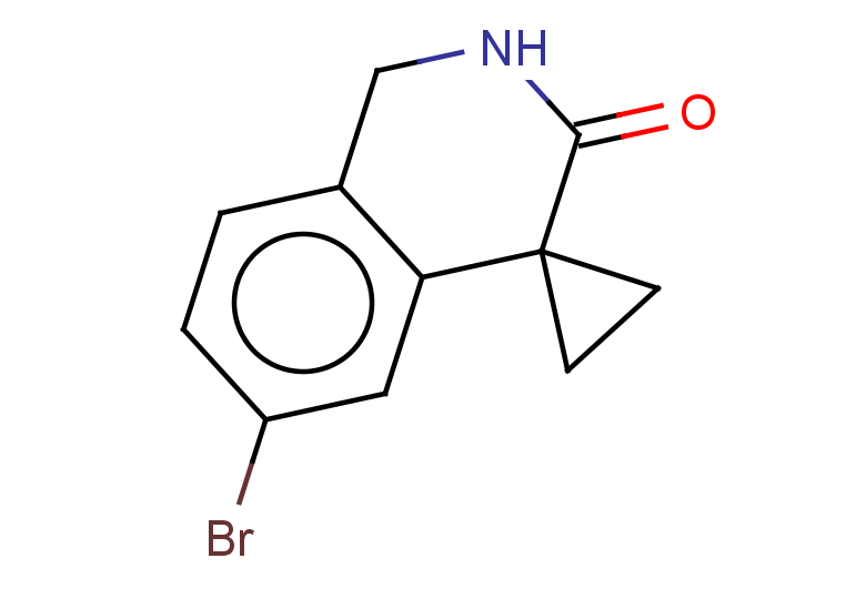 6'-bromo-2',3'-dihydro-1'H-spiro[cyclopropane-1,4'-isoquinolin]-3'-one