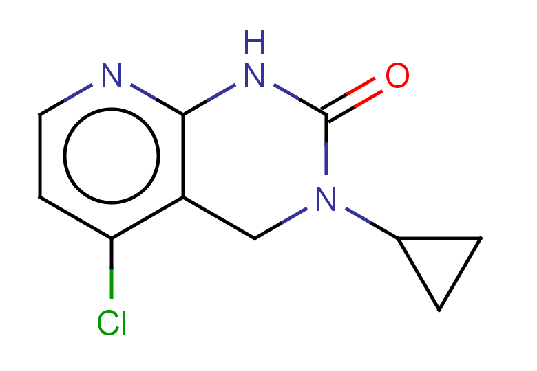 5-chloro-3-cyclopropyl-1H,2H,3H,4H-pyrido[2,3-d]pyrimidin-2-one