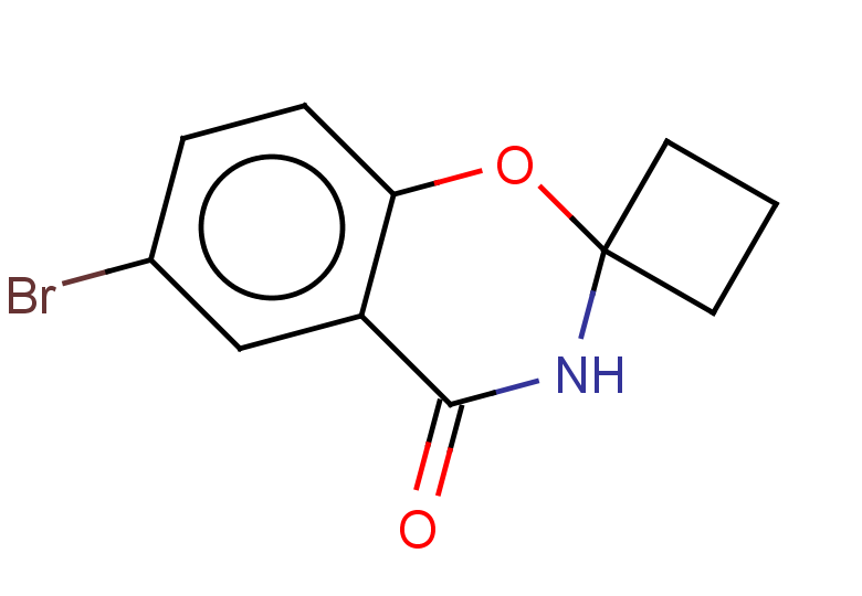 6-bromo-3,4-dihydrospiro[1,3-benzoxazine-2,1'-cyclobutan]-4-one