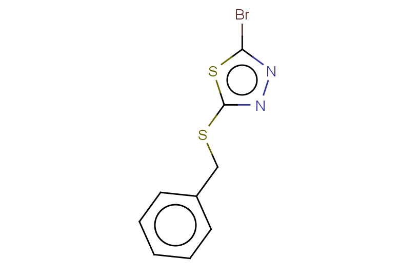 2-(benzylsulfanyl)-5-bromo-1,3,4-thiadiazole