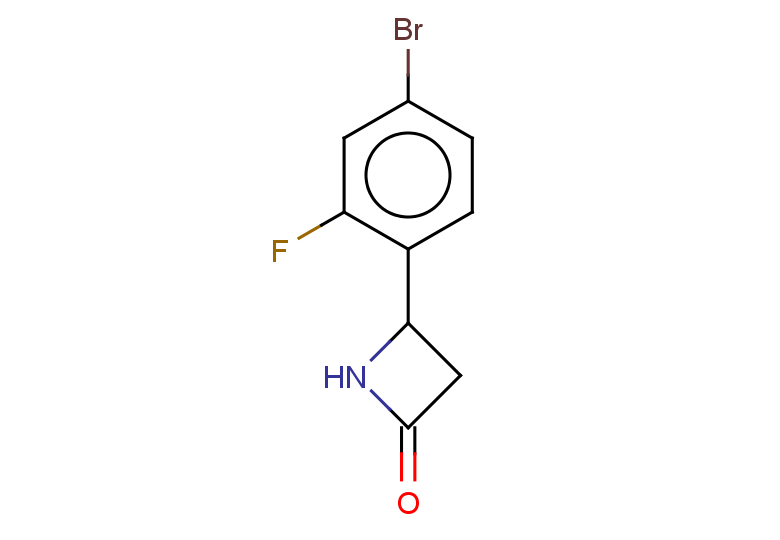 4-(4-bromo-2-fluorophenyl)azetidin-2-one