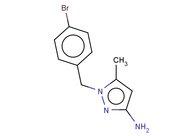 1-[(4-bromophenyl)methyl]-5-methyl-1H-pyrazol-3-amine