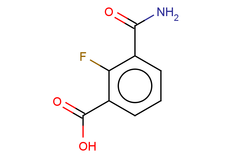 3-carbamoyl-2-fluorobenzoic acid