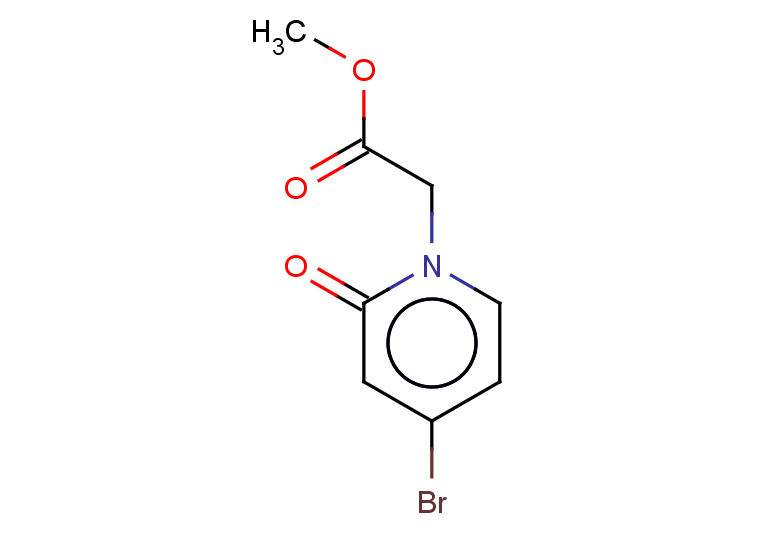 methyl 2-(4-bromo-2-oxo-1,2-dihydropyridin-1-yl)acetate