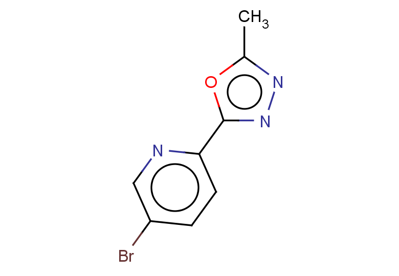 5-bromo-2-(5-methyl-1,3,4-oxadiazol-2-yl)pyridine