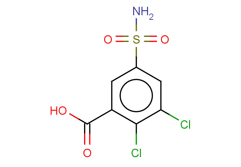 2,3-dichloro-5-sulfamoylbenzoic acid