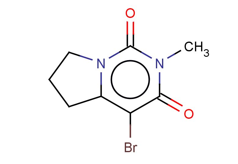 4-bromo-2-methyl-1H,2H,3H,5H,6H,7H-pyrrolo[1,2-c]pyrimidine-1,3-dione