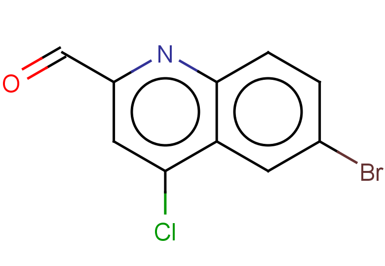 6-bromo-4-chloroquinoline-2-carbaldehyde