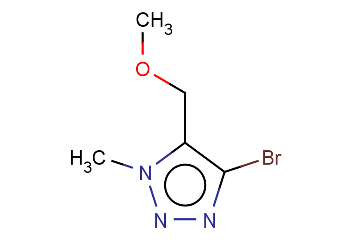 4-bromo-5-(methoxymethyl)-1-methyl-1H-1,2,3-triazole