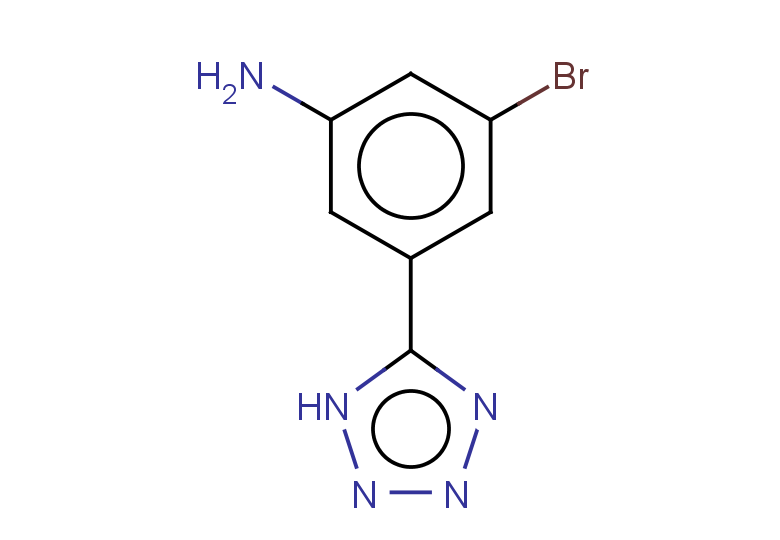 3-bromo-5-(1H-1,2,3,4-tetrazol-5-yl)aniline