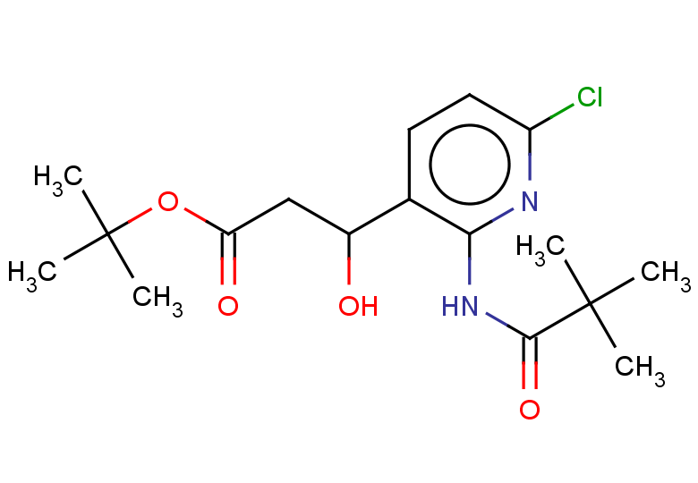 tert-butyl 3-[6-chloro-2-(2,2-dimethylpropanamido)pyridin-3-yl]-3-hydroxypropanoate