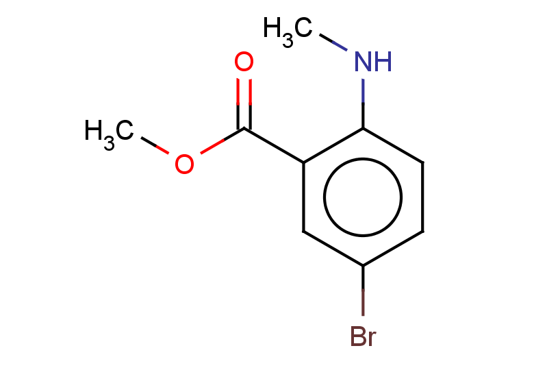 methyl 5-bromo-2-(methylamino)benzoate