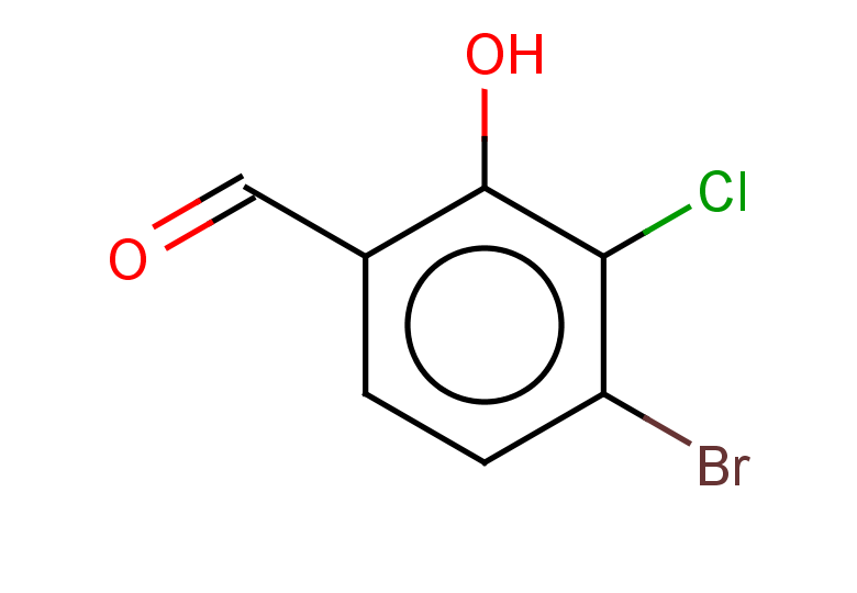 4-bromo-3-chloro-2-hydroxybenzaldehyde