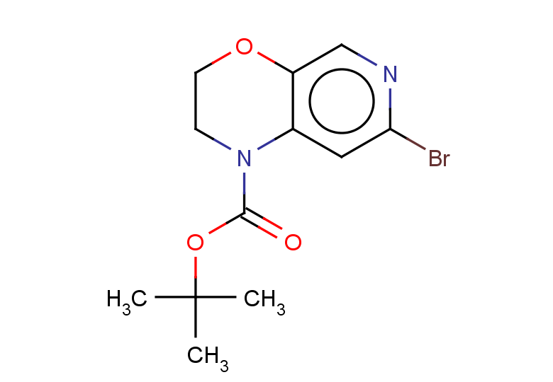 tert-butyl 7-bromo-2,3-dihydro-1H-pyrido[3,4-b][1,4]oxazine-1-carboxylate