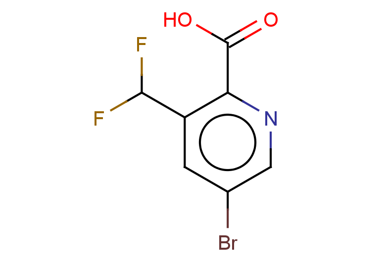 5-bromo-3-(difluoromethyl)pyridine-2-carboxylic acid