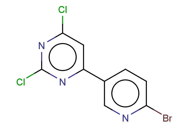 4-(6-bromopyridin-3-yl)-2,6-dichloropyrimidine
