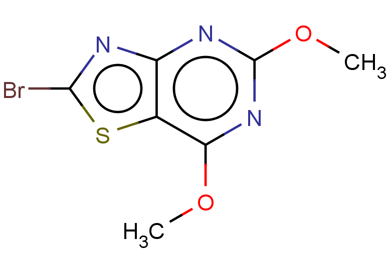 2-bromo-5,7-dimethoxy-[1,3]thiazolo[4,5-d]pyrimidine