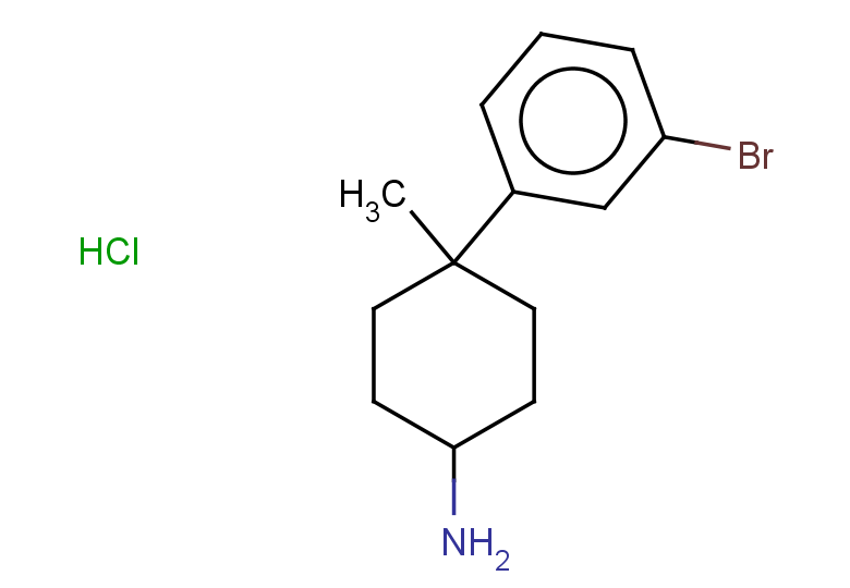 4-(3-bromophenyl)-4-methylcyclohexan-1-amine hydrochloride
