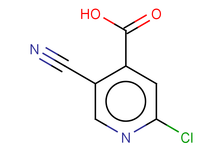 2-chloro-5-cyanopyridine-4-carboxylic acid
