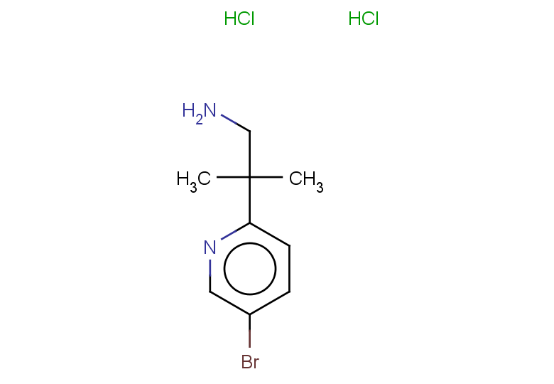 2-(5-bromopyridin-2-yl)-2-methylpropan-1-amine dihydrochloride