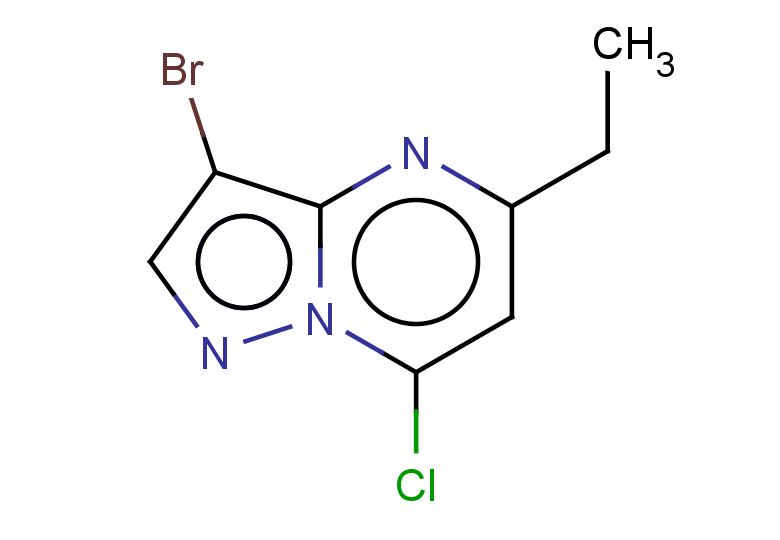 3-bromo-7-chloro-5-ethylpyrazolo[1,5-a]pyrimidine