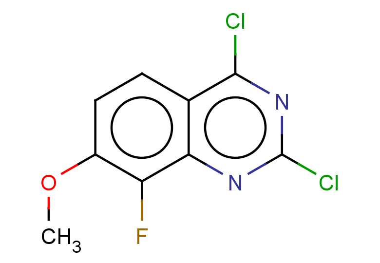 2,4-dichloro-8-fluoro-7-methoxyquinazoline