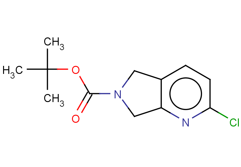 tert-butyl 2-chloro-5H,6H,7H-pyrrolo[3,4-b]pyridine-6-carboxylate