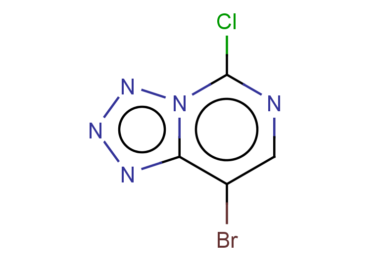 8-bromo-5-chloro-[1,2,3,4]tetrazolo[1,5-c]pyrimidine