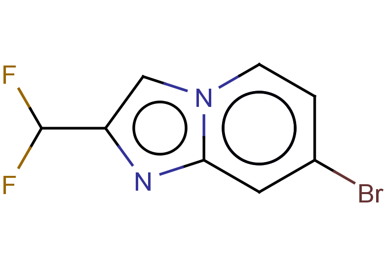 7-bromo-2-(difluoromethyl)imidazo[1,2-a]pyridine