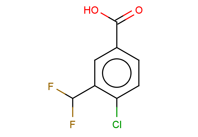 4-chloro-3-(difluoromethyl)benzoic acid
