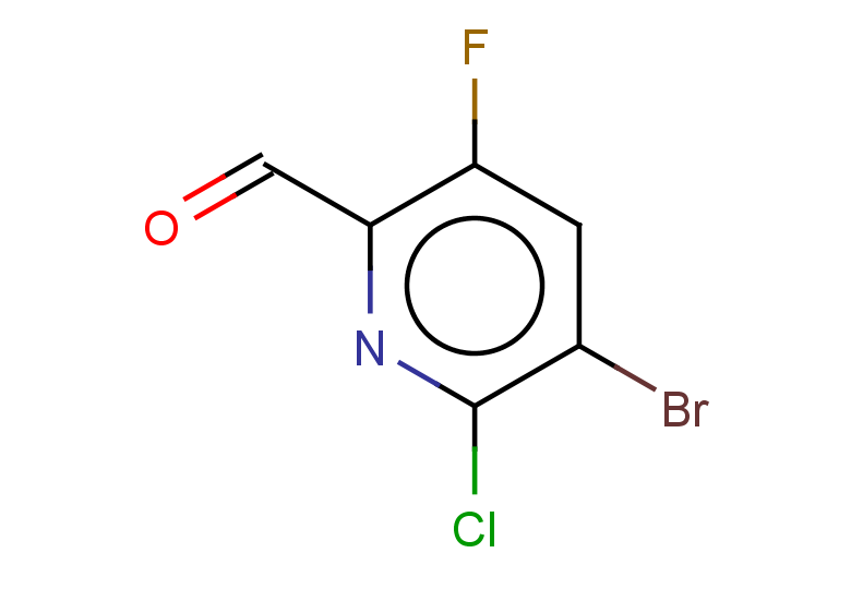 5-bromo-6-chloro-3-fluoropyridine-2-carbaldehyde