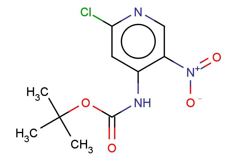 tert-butyl N-(2-chloro-5-nitropyridin-4-yl)carbamate