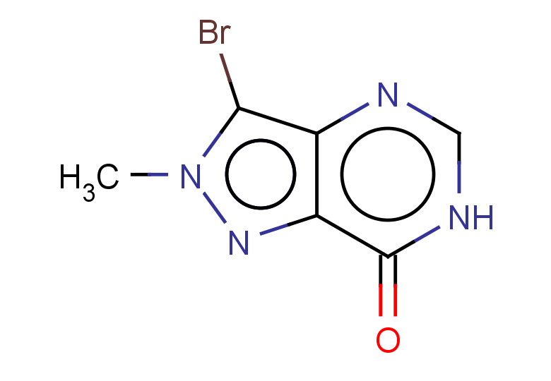 3-bromo-2-methyl-2H,6H,7H-pyrazolo[4,3-d]pyrimidin-7-one