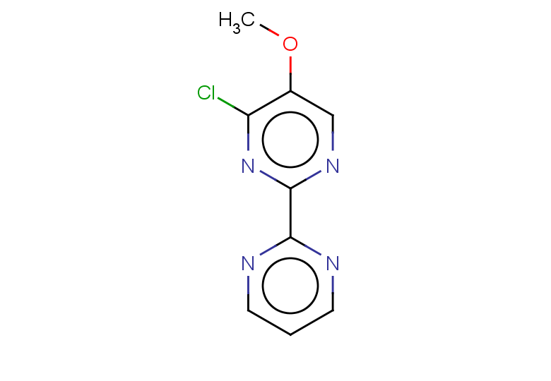 4-chloro-5-methoxy-2-(pyrimidin-2-yl)pyrimidine