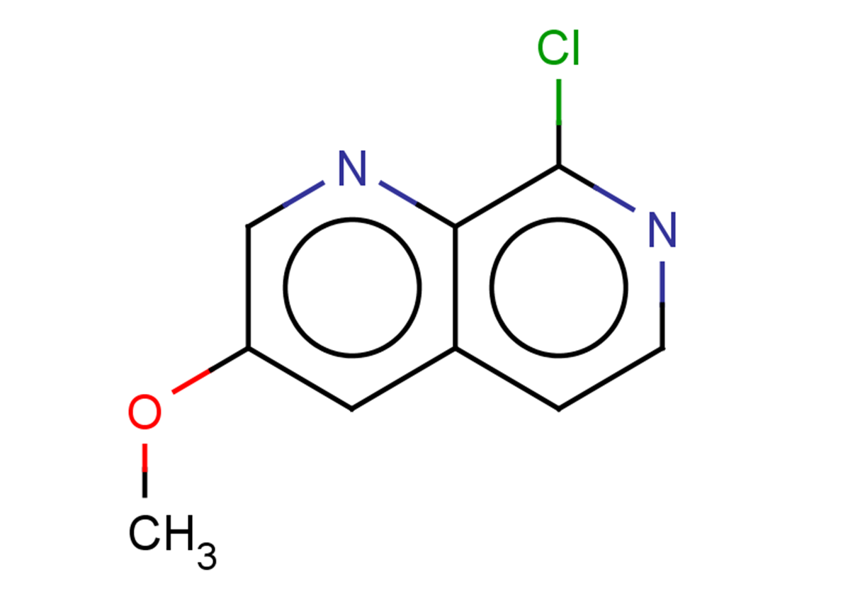 8-chloro-3-methoxy-1,7-naphthyridine