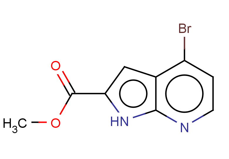 methyl 4-bromo-1H-pyrrolo[2,3-b]pyridine-2-carboxylate